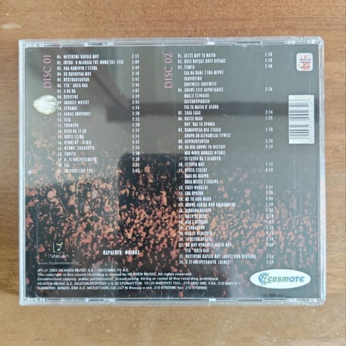 Despina Vandi Live CD like new