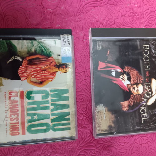 Music CD pack of six used, foreign pop
