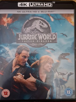 Jurassic World Fallen Kingdom 4k Blu-ray σαν καινούργιο με ελληνικούς υπότιτλους