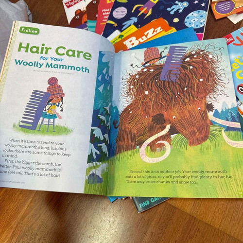 Highlights children's activity magazines 2-6 years new, 2-year subscription