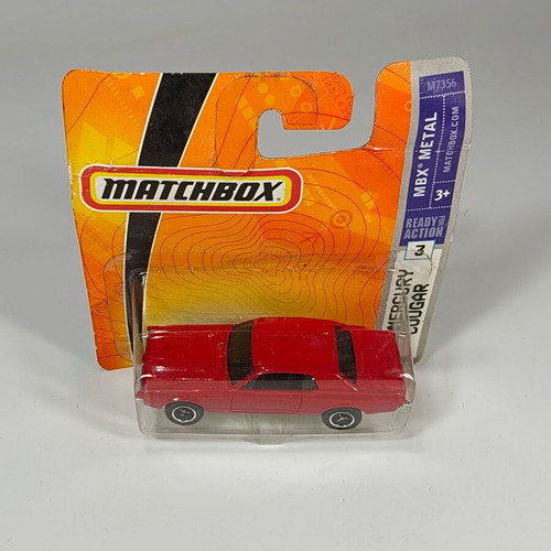 Matchbox 1968 Mercury Cougar sealed, like new