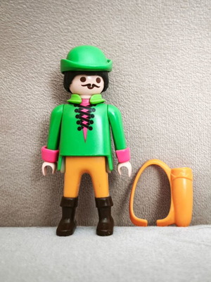 Φιγούρα Playmobil Ρομπέν των Δασών Τοξότης μεταχειρισμένη με φαρέτρα