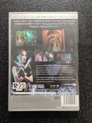 Lara Croft Tomb Raider The Angel of Darkness PS2 game, Platinum edition