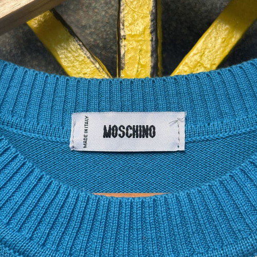 Moschino MoCola Wool Knit Dress like new, size 38