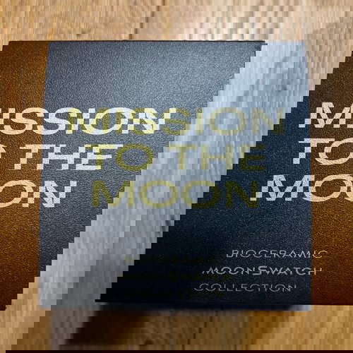 Moonswatch limited edition Moonshine καινούργιο, συλλεκτικό ρολόι Swatch & Omega