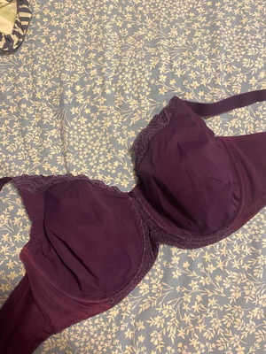 Triumph bra 80E like new, purple color