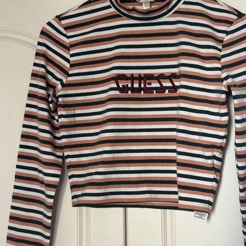 Guess original crop top, multicolored