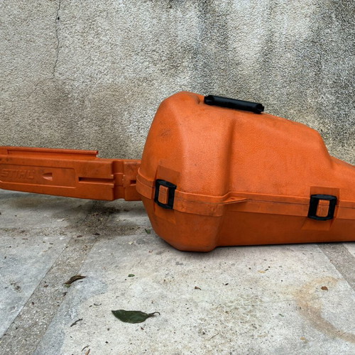 Stihl MS 390 chainsaw 64cc used with case and manual, 50cm bar