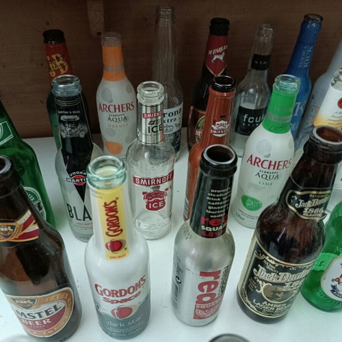 Bottle collection used, pack of 42 pieces