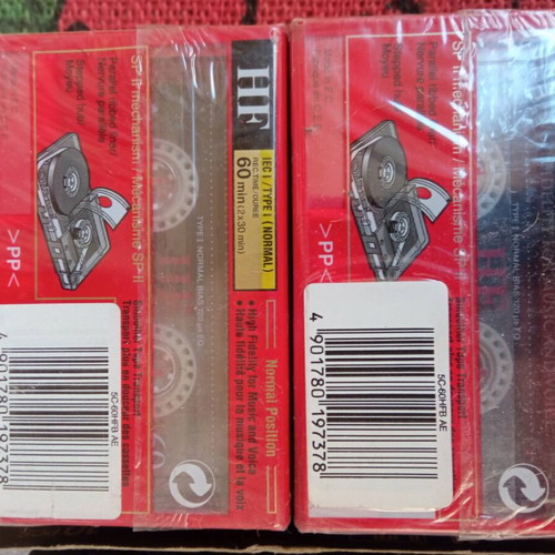 Sony HF 60 Audio Cassettes sealed