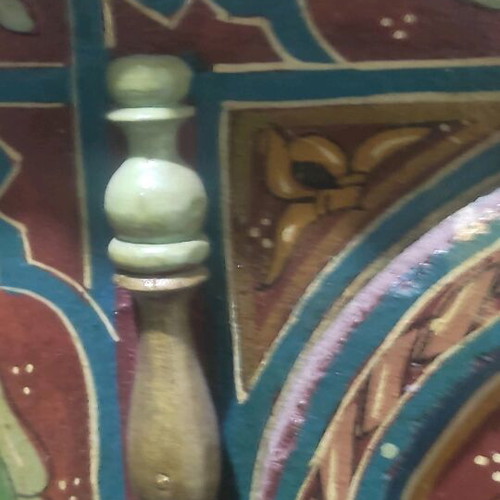Arabesque wooden decor used, from Marrakesh