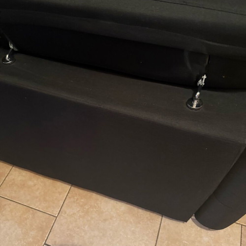 Corner sofa bed with storage space like new