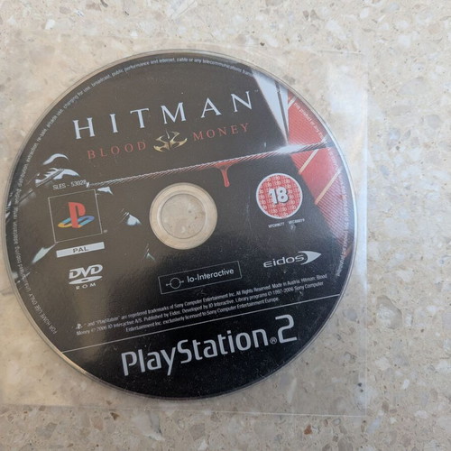 Hitman Blood Money PlayStation 2 game used, disc only