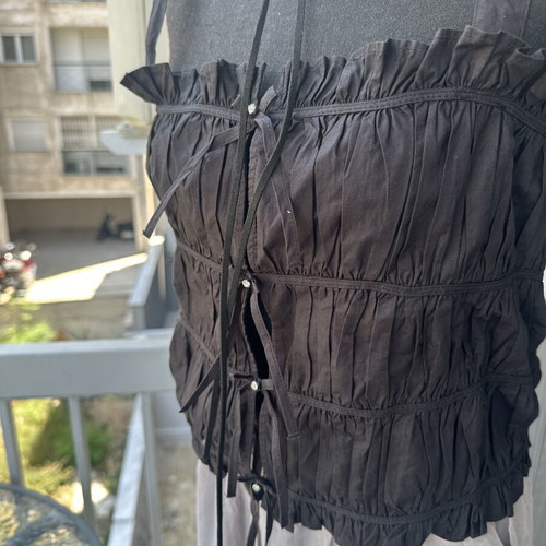 Zara Black Top Size M New