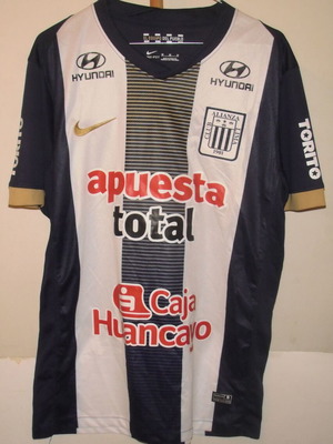 Φανέλα Club Alianza Lima σαν καινούργιο, επίσημο αντίγραφο, μέγεθος Medium