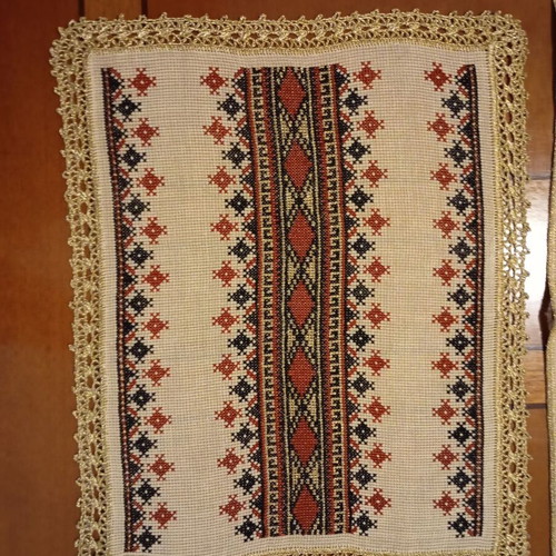 Set of handmade embroidery like new