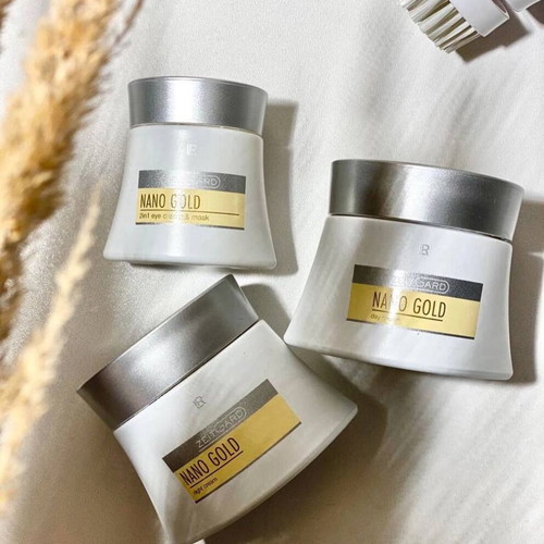 Nanogold skincare set for under 40s, made to order