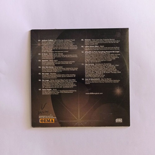 CD 808 Bangkok Best Summer Clubs of the World No4/4 used