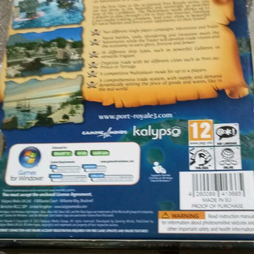 Port Royale 3 PC video game like new in deluxe case