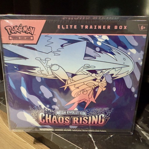 Pokémon Chaos Rising Elite Trainer Box sealed, new
