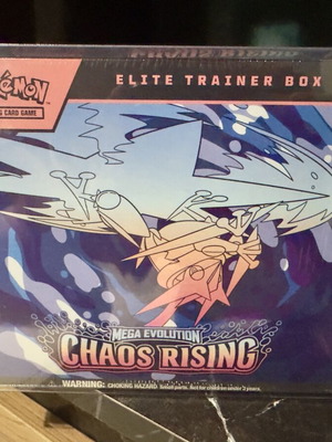 Pokémon Chaos Rising Elite Trainer Box sealed, new