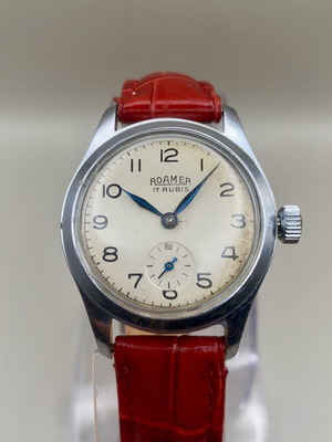 Roamer Vintage manual wind watch used with small seconds