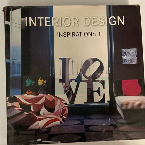 Interior Design Inspiration 1 book used, arts