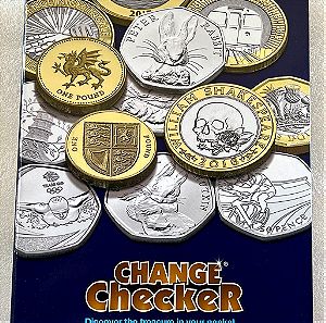 Πλήρης συλλογή 27 νομισμάτων the A-Z of Great Britain