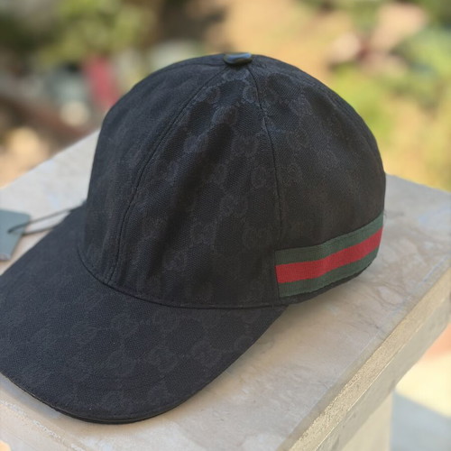 Gucci cap new, black, one size adjustable
