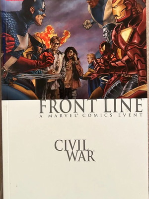 Civil War Front Line том 1 Marvel комикс като нов, на английски