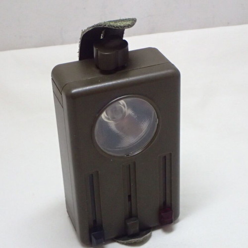 Vintage Swedish Army flashlight M2740-125010 FICKLAMPA used