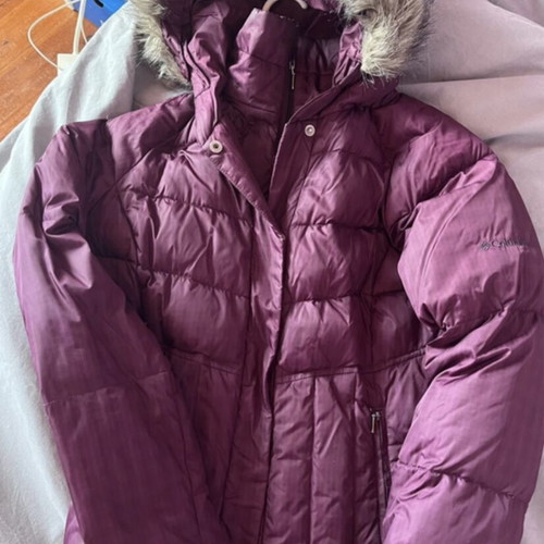 Columbia jacket purple like new