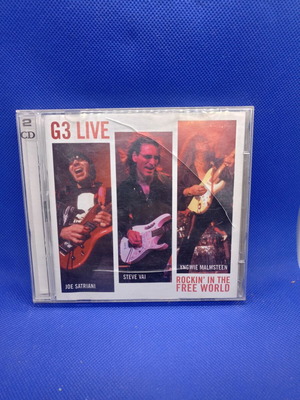 G3 Live Rockin' in the Free World CD με Joe Satriani, Steve Vai, Yngwie Malmsteen