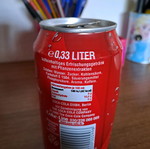 Coca-Cola empty can used 2005