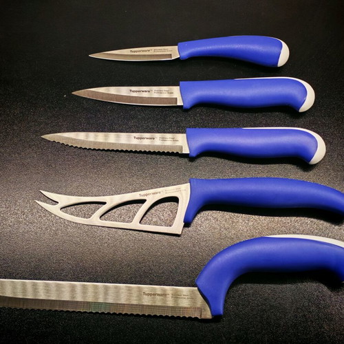 Tupperware Tupperchef Series Knife Set 5 Pieces New