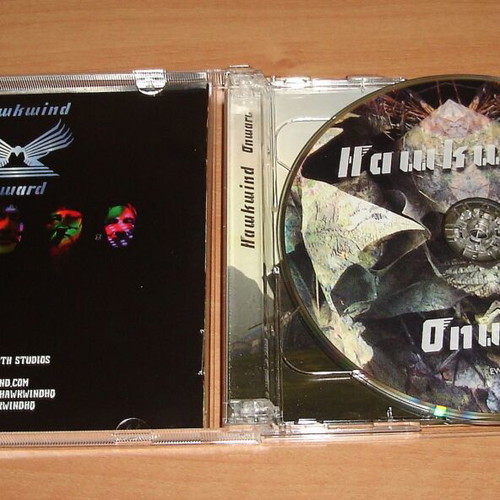 Hawkwind Onward διπλό CD μεταχειρισμένο, space rock