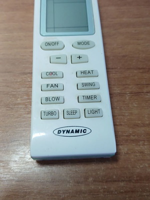 Air conditioner remote control used