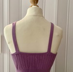 Shein summer top used, purple polyester wool