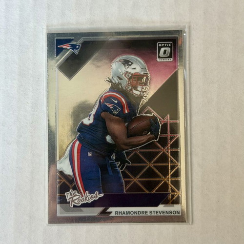2021 Panini Donruss Optic Rhamondre Stevenson The Rookies #TR-19 Patriots card new