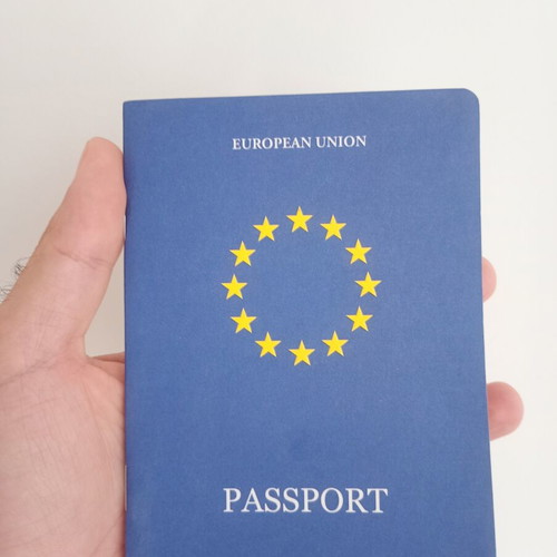 Collectible European Union Passport Memorabilia 2014 new