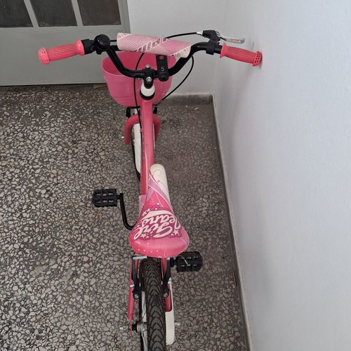 Alpina Beleno Girls 16" bike used with V-brakes and basket