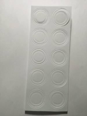 Coin case sponges unused, pack of 10, 30 millimeters diameter