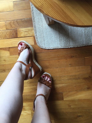 Women's platform sandals size 38