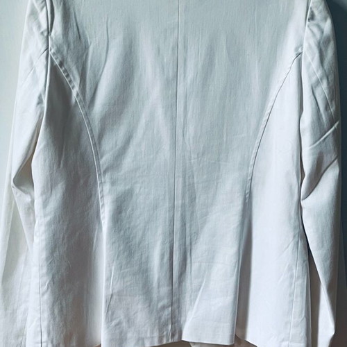 White jacket size M/L like new, cotton gabardine
