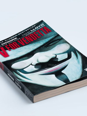 V for Vendetta comic book, softcover, English