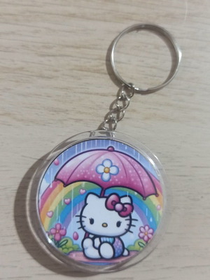 Hello Kitty Στρογγυλό Μικρό Μπρελόκ Νέο