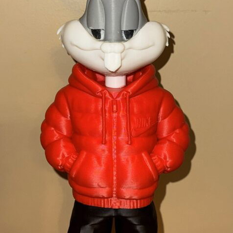 Urban Bugs Bunny figure like new, approx. 35cm tall