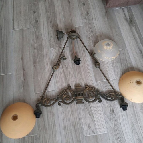 Bronze traditional ceiling light used
