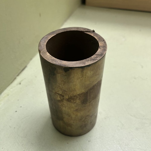 Brass pipe like new, dimensions in photo