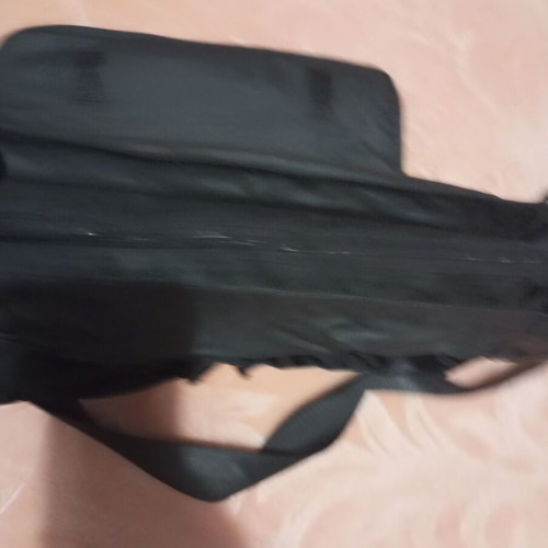 Men's crossbody bag new, black with adjustable strap